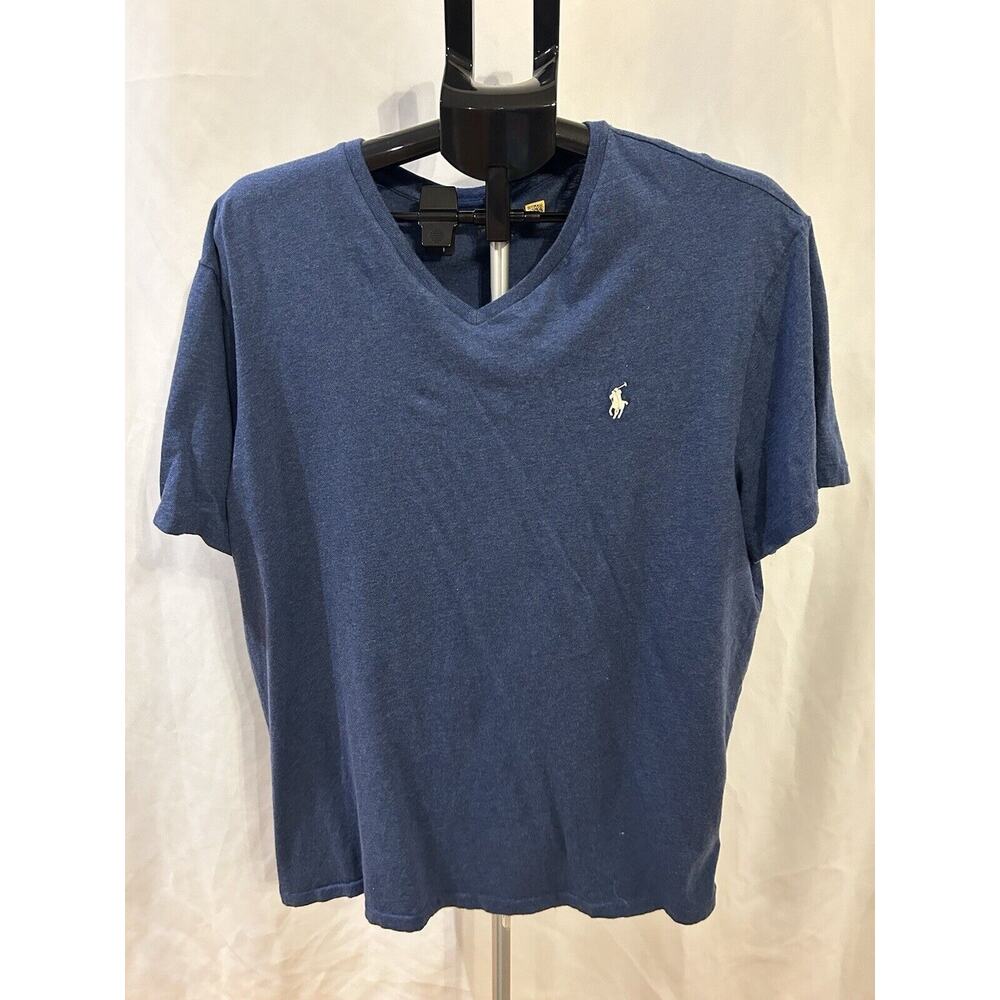Polo Ralph Lauren Blue Short Sleeve Tee Shirt Men's size XXL